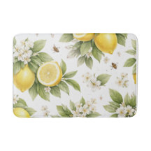 Padrão de Flor de Limão Vintage | Citrino Cottagec