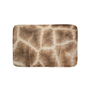 Tapete De Banheiro Padrão de Girafa