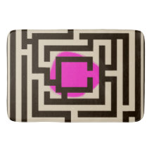 Padrão de Maze Colorido em Cor Personalizada