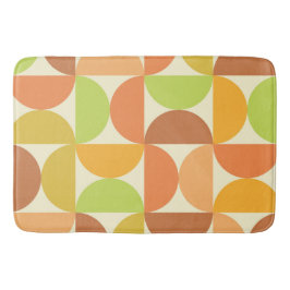 Tapete De Banheiro Padrão de meio círculo de Meio século minimalista