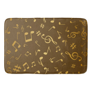 Tapete De Banheiro Padrão de música