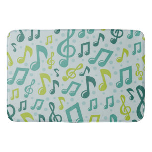 Tapete De Banheiro Padrão de música