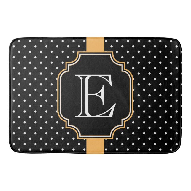 Tapete De Banheiro Padrão de pontos (Frente)