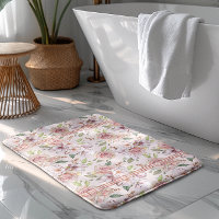 Padrão de rosas rosa pastoso de vindima