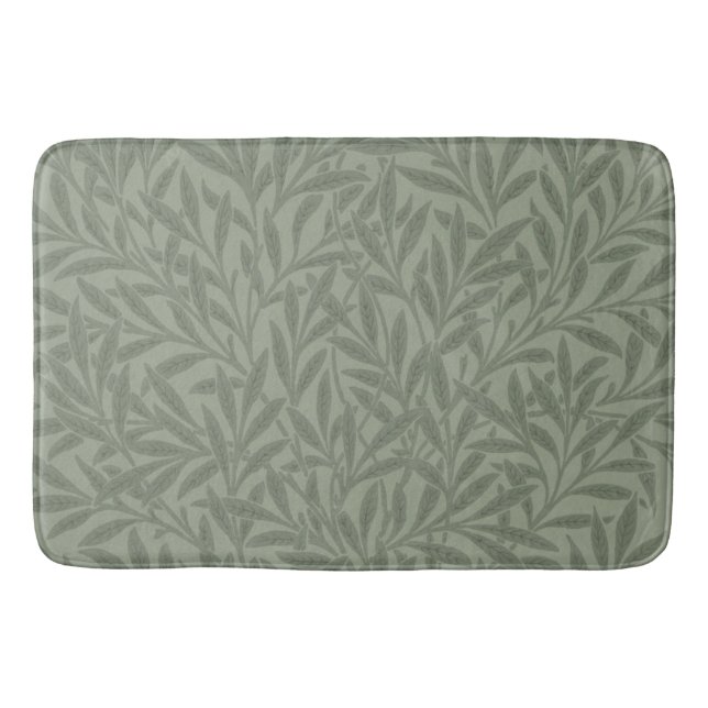 Tapete De Banheiro Padrão de Salgueiro William Morris Antigo Verde Sa (Frente)