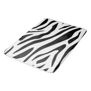 Tapete De Banheiro Padrão de Tigre em Vetor