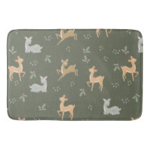 Padrão de Veado de Natal sem Olhos