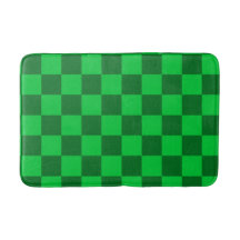 Padrão de Xadrez Verde com Dois Tons