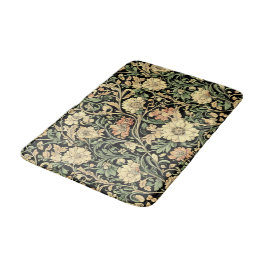 Tapete De Banheiro padrão floral em estilo vitoriano 