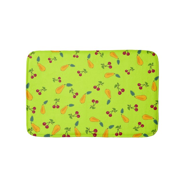 Tapete De Banheiro padrão Fruta (frente)