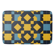 Padrão Geométrico Abstrato com Cores Vibrantes