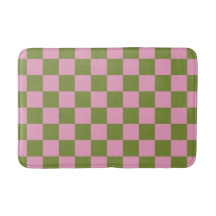 Padrão Gingham Verdejado Rosa