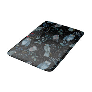 Tapete De Banheiro Padrão intricado floral e paisley