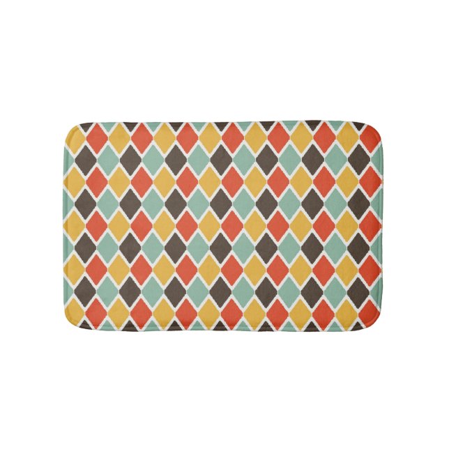 Tapete De Banheiro Padrão moderno de moda tribal (frente)