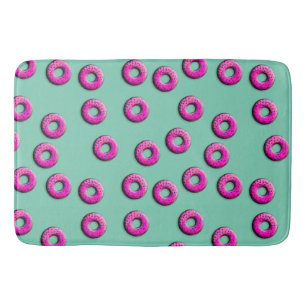 Tapete De Banheiro Padrão perfeito das Rosquinhas Pinky + suas ideias