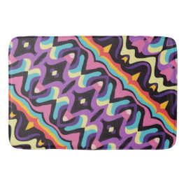 Tapete De Banheiro Padrão retroativo