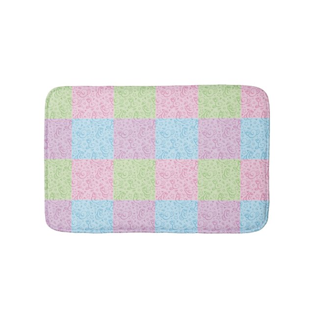 Tapete De Banheiro padrões com cobras (frente)