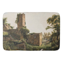 Tapete De Banheiro Paisagem com Ruínas (Edifício Arruinado Antigo)