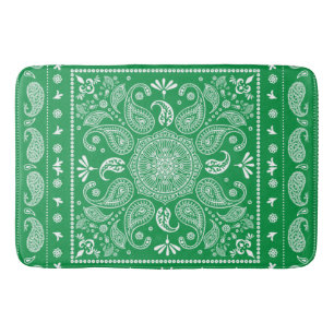 Tapete De Banheiro Paisley Pattern-1 Bath Mat