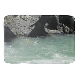 Tapete De Banheiro Pale Green Colorado River Cliff de Granite Spa