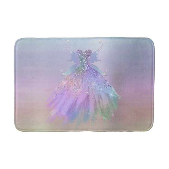 Tapete De Banheiro Palhaço Eethal Fairy Wing | Rainbow Ombre Sheen (Frente)