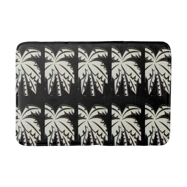 Tapete De Banheiro Palm Tree Bath Mat (Frente)