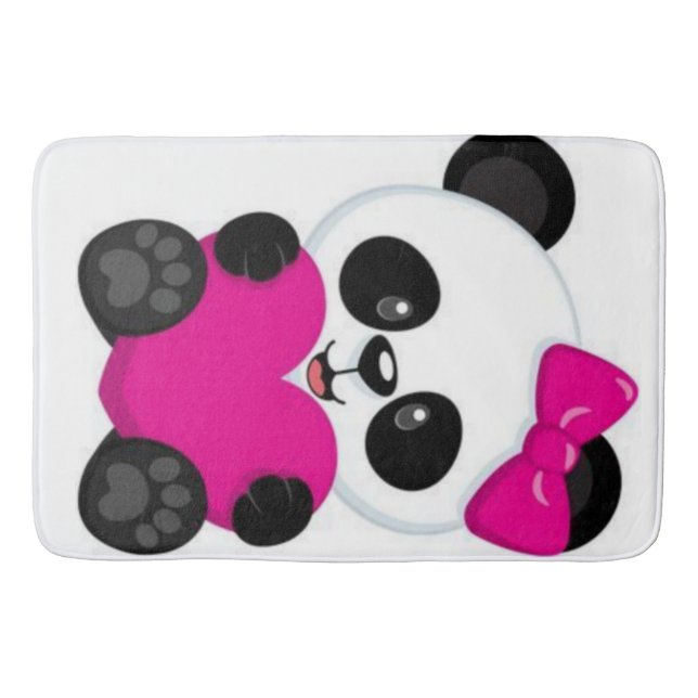 Tapete De Banheiro Panda (Frente)