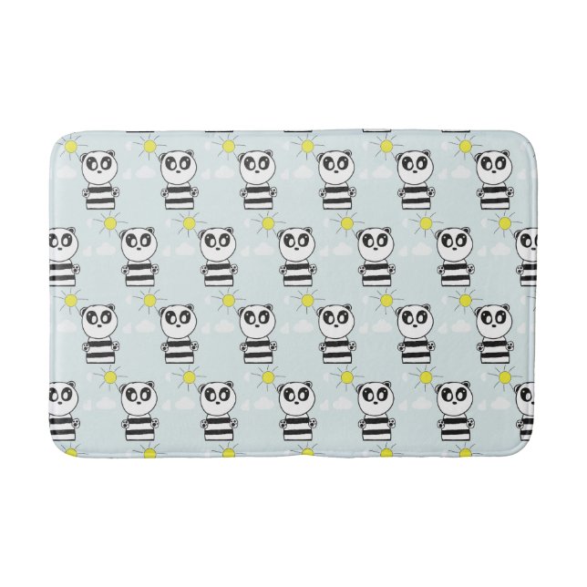 Tapete De Banheiro Panda Kids (Frente)