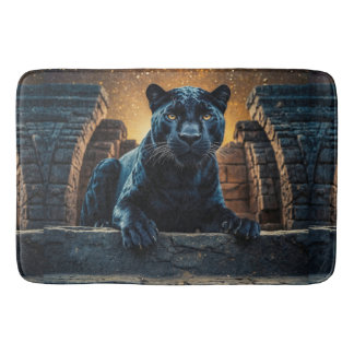Tapete De Banheiro Pantera Negra e Templo Tailandês