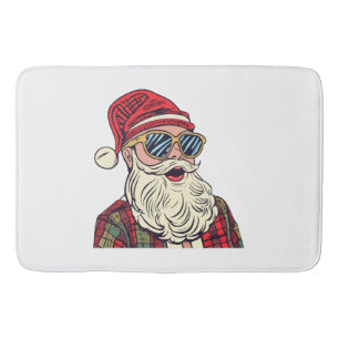 Tapete De Banheiro Papai Noel - Engraçado