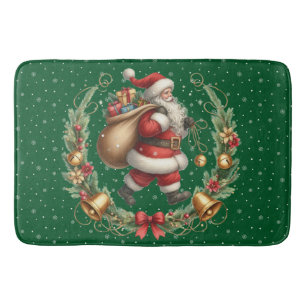 Tapete De Banheiro Papais noeis Vintage Bath Mat