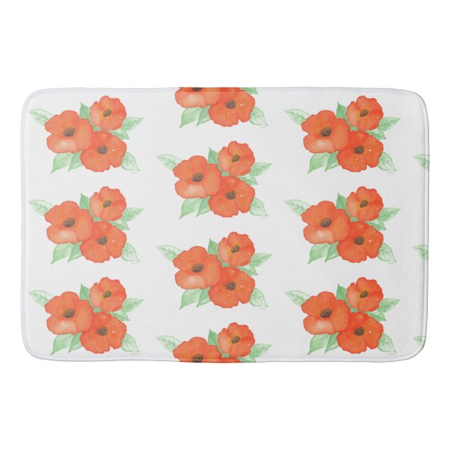 Tapete De Banheiro Papas Laranja (Frente)