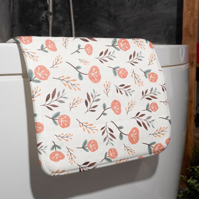 Tapete De Banheiro Papas Vermelhas Bath Mat - Estilo Nórdico (Criador carregado)