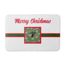 Paperwhites de Natal - Bath Mat Personalizável