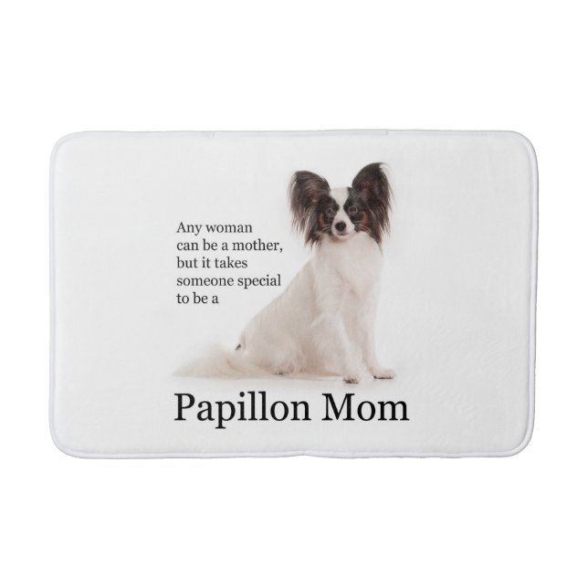 Tapete De Banheiro Papillon Mãe Bath Mat (Frente)
