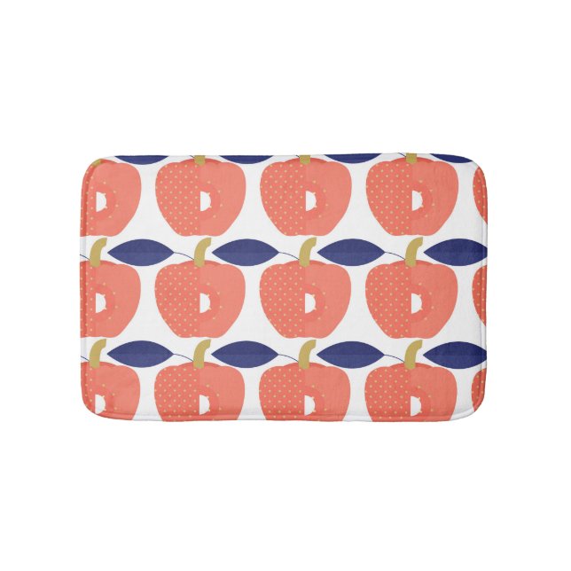 Tapete De Banheiro Paprika Vermelha: O Arroz Inspirava-Se Sem Costura (frente)