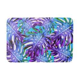 Tapete De Banheiro Paraíso tropical Monstera deixa padrão Abstrato