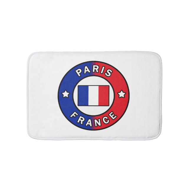 Tapete De Banheiro Paris França (frente)