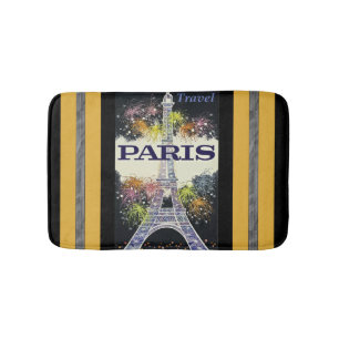 Tapete De Banheiro Paris: Poster Bath Mat