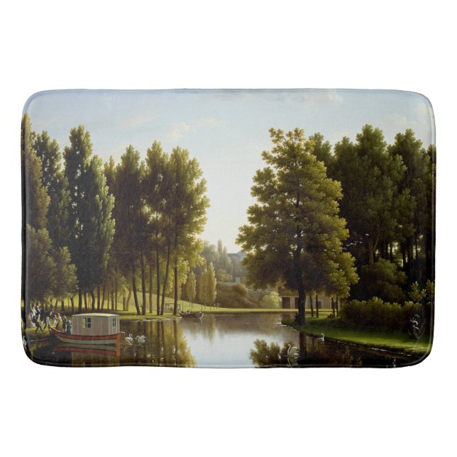 Tapete De Banheiro Parque de Mortefontaine (por Bidaud) (Frente)