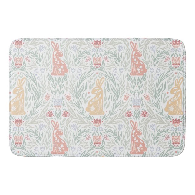 Tapete De Banheiro Páscoa de traceração (Frente)