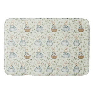 Tapete De Banheiro Páscoa Whimsical Bunny Bliss