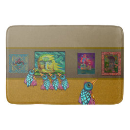 Tapete De Banheiro Pássaros na Galeria