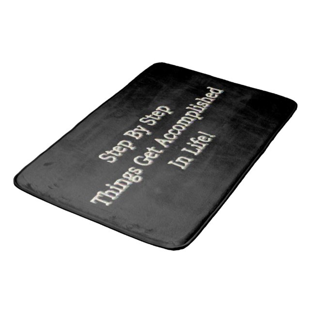 Tapete De Banheiro "Passo a Passo" Design. Comprar Agora (Angulado)