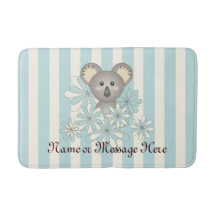 Pastel Blue Stripe Baby Koala Kids