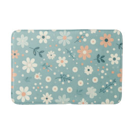 Tapete De Banheiro Pastel Garden Delight