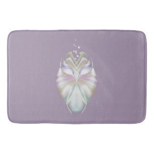 Tapete De Banheiro Pastel Purple Oracle Owl