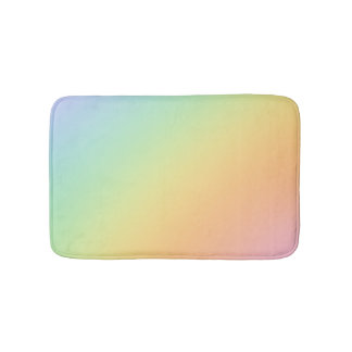 Tapete De Banheiro Pastel Rainbow Ombre Gradient Blur Abstract Design