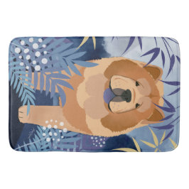 Tapete De Banheiro Pata lisa de estacas do INDIGO