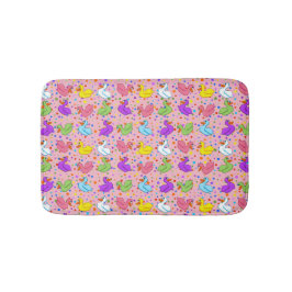 Tapete De Banheiro Patos Colrosos Bath Mat